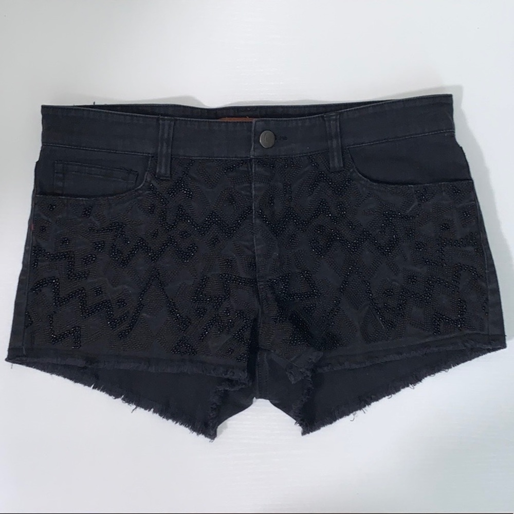 JOE’S Beaded Fringe Shorts